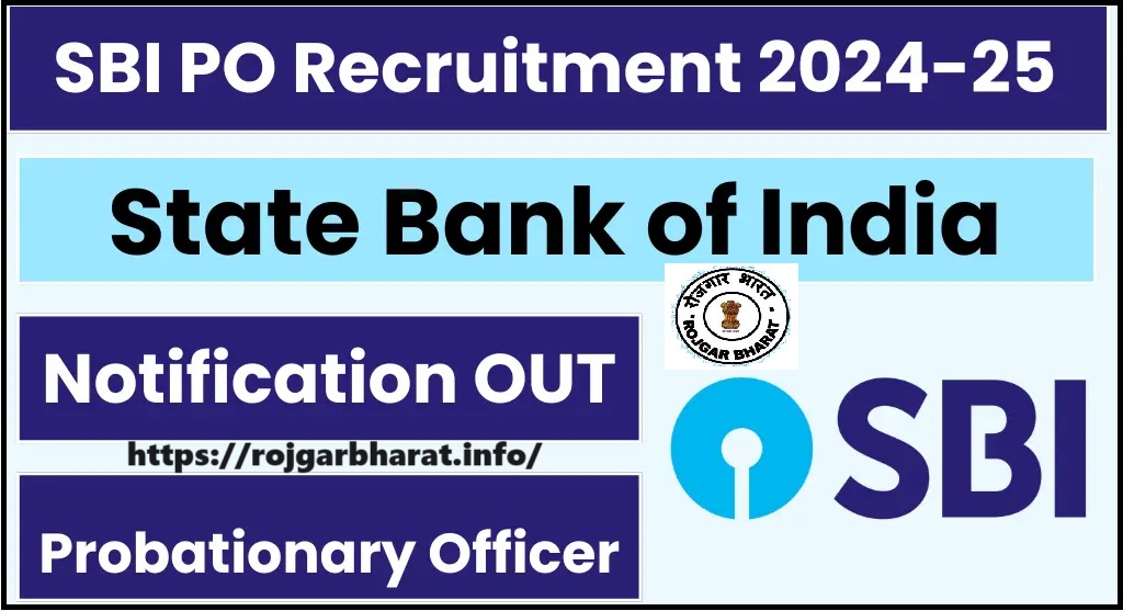 SBI PO Notification 2024 Apply Online For 600 Posts